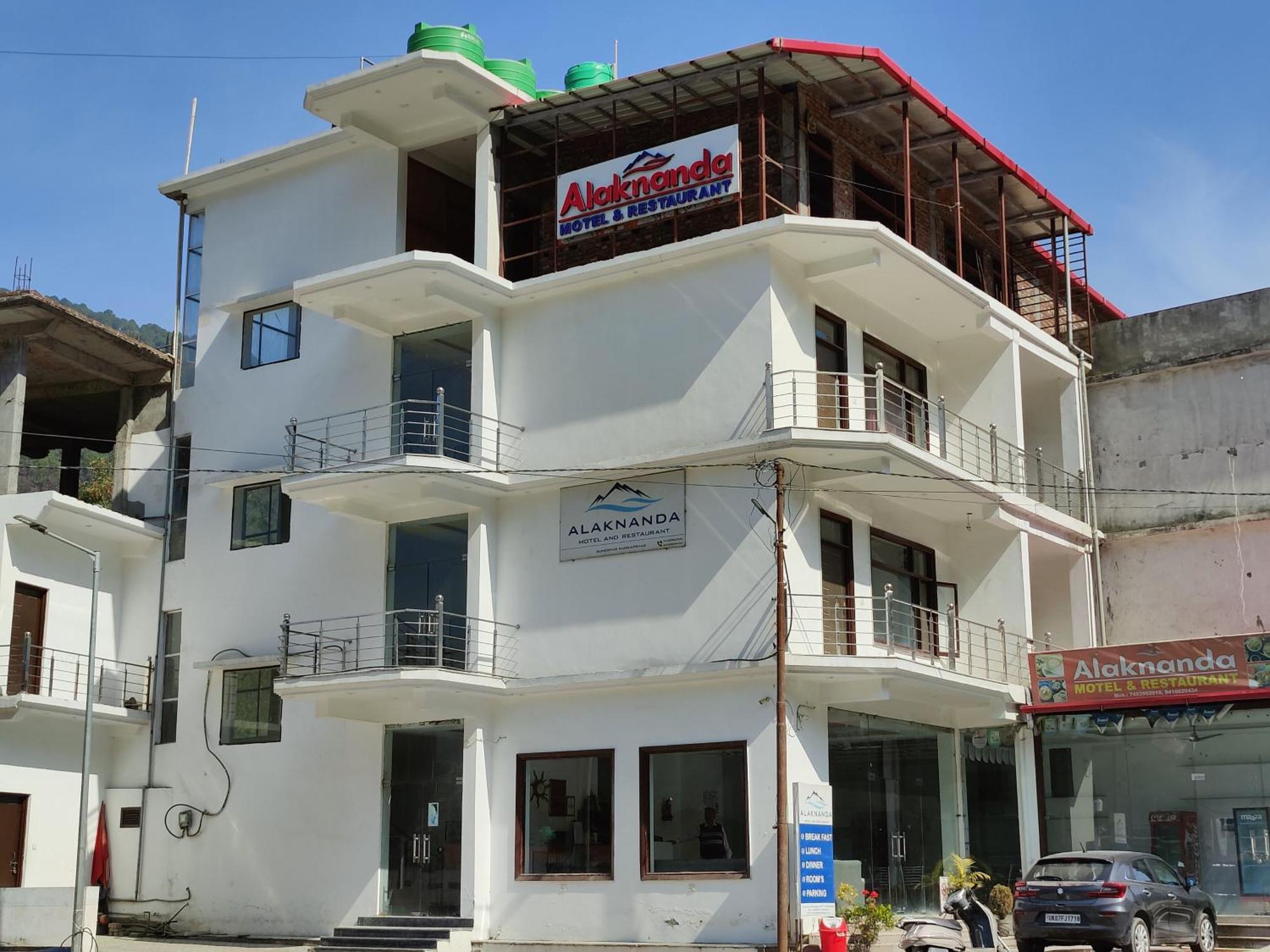 Alaknanda Motel & Restaurant Rudraprayag ภายนอก รูปภาพ